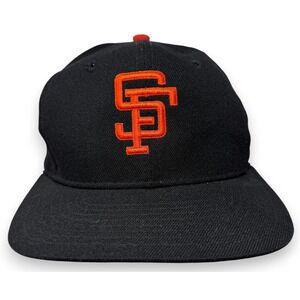 Vintage San Francisco Giants Hat Cap Snap Back Sports Specialties Plain Logo 90s